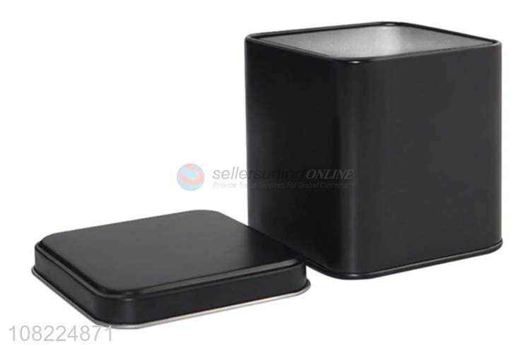 High Quality Multipurpose Square Empty Metal Tin Can Box For Tea