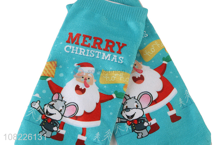 High quality comfortable soft 3D Christmas socks for men women