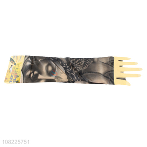 Factory supply buddha head tattoo sleeves arm cover arm stocking