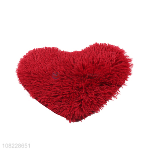 Custom Heart Shape PV Fleece Floor Mat Soft Foot Mat