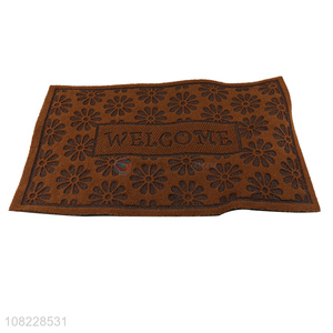 fashion style Laser Engraved Door mat for household