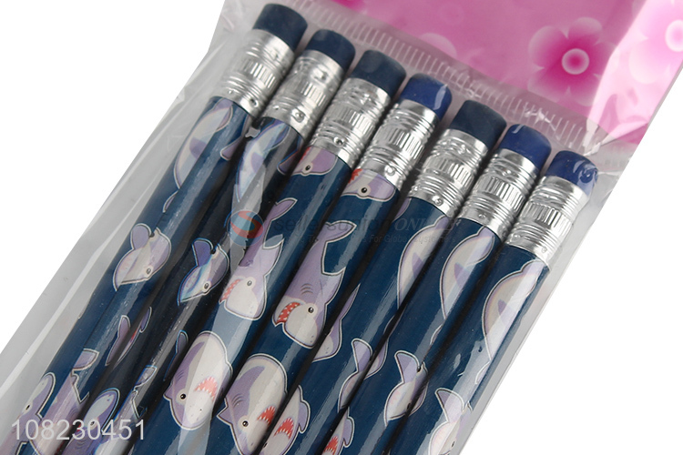 Wholesale Cartoon Pattern 12 Pieces Pencils Students Pencil Set