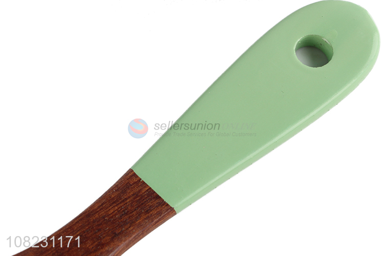 Hot Sale Cooking Shovel Wooden Spatula With Soft Handle