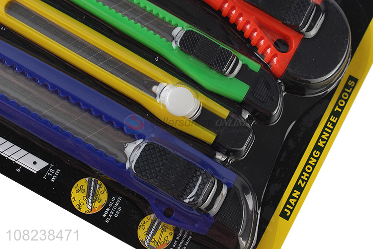 Yiwu Wholesale Plastic Utility Knife Office Supplies