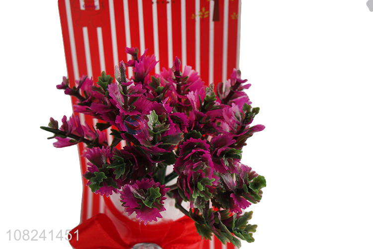 China products natural artificial flower crafts for decoration