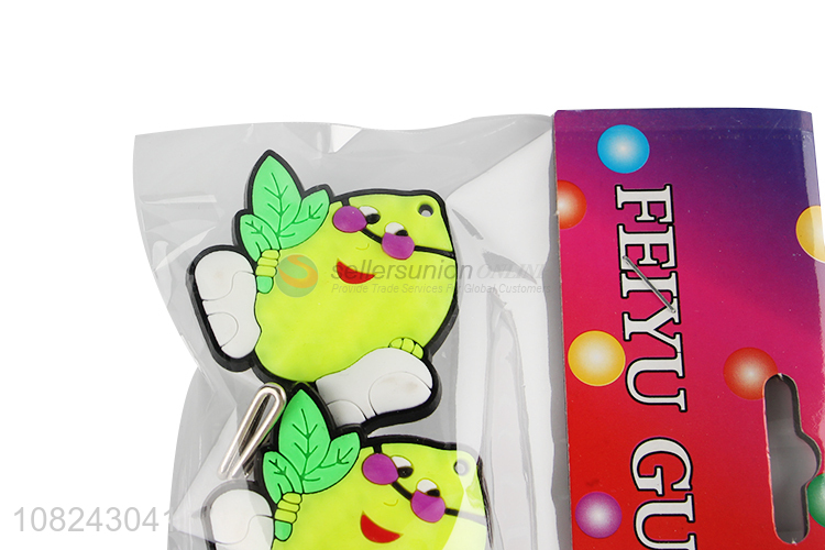 Factory price 2 pieces cartoon towel hooks plastic coat hooks