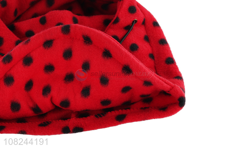 Hot sale fashionable winter warm fleece face mask balaclava for kids