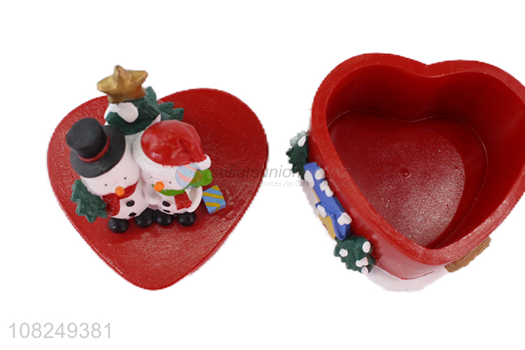 New products snowman lids resin crafts for christmas gifts