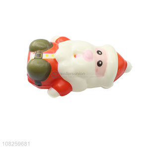 Best selling santa claus stress relief toy scented squeeze toy