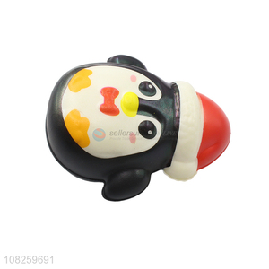 Wholesale pu foam anti-stress cartoon penguin slow rebound toy