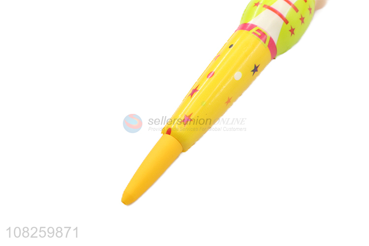 Good quality kawaii stress relief squeeze squishy ballpoint pen