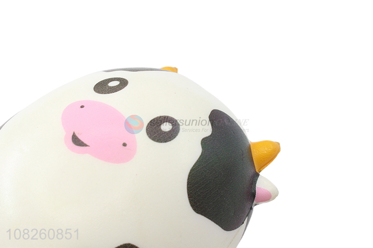 Wholesale price cartoon cows vent toys soft PU funny toys