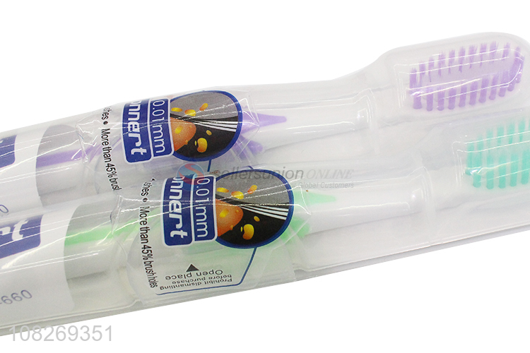 Popular products comfortable adult toothbrush for tooth cleaning
