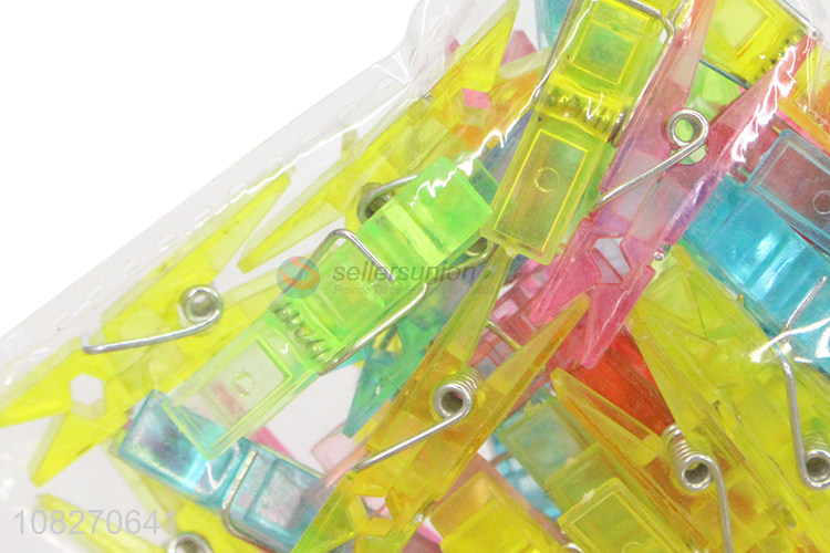 Wholesale Durable Plastic Clips 30 Pieces Clothes Pegs Set