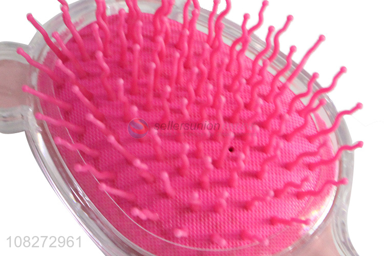 Top selling panda pattern hair comb hair brush wholesale