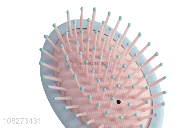 Hot products elastic nylon hair comb hair brush with handle