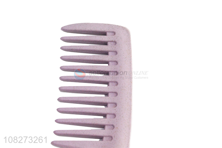 Good selling wide tooth salon hairdressing comb with hook