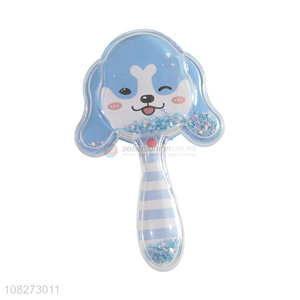 Yiwu market plastic cartoon massage hair comb for daily use