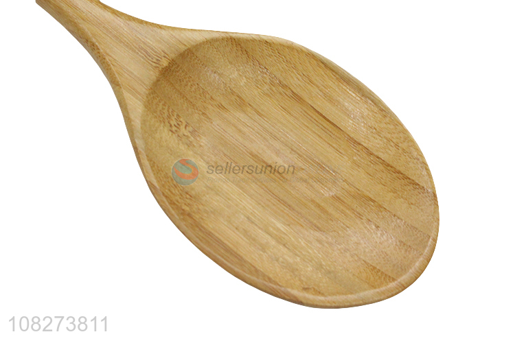 High quality mildewproof natural bamboo cooking spoon kitchen utensil