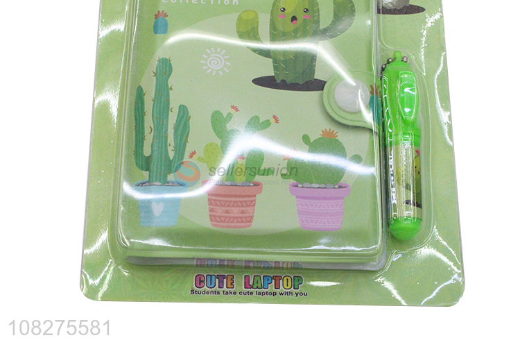 Hot Selling Fashion Notebook Cute Memo Pad With Pen