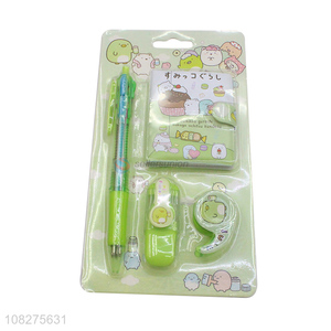 Good Quality Cute Notebook With Fluorescent Pen Set