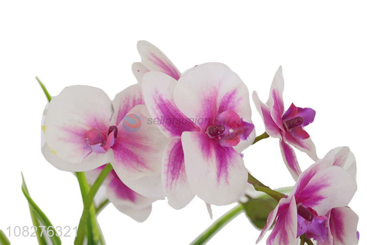 Wholesale artificial orchid flowers for indoor outdoor garden home decor