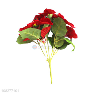 Most popular 5heads artificial christmas flower for sale