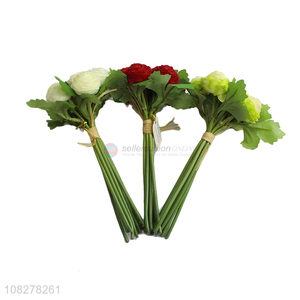 Low price living room decoration artificial flower bouquet