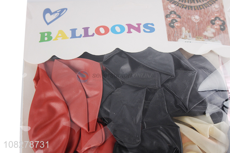 Yiwu market theme latex balloons wedding party decoration