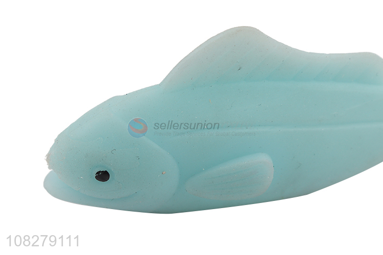 Factory direct sale plastic fish model toy soft pvc animal model toy