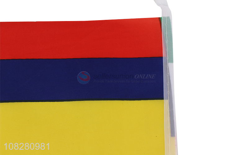 Online wholesale Colombian flag handheld flag for procession