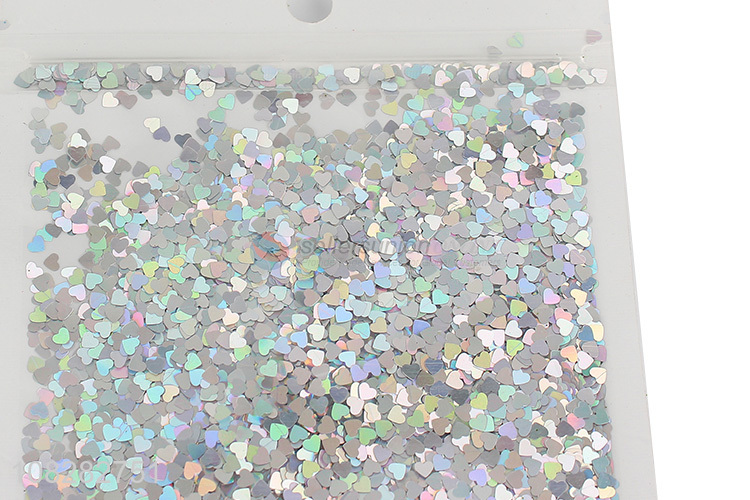 Wholesale Nail Art Heart Shape Glitter Sequins Decorative Craft