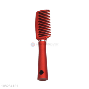 Factroy direct sale red multifunctional straight hair comb