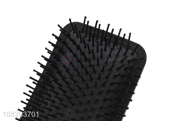 Good quality black massage long hair comb for daily use