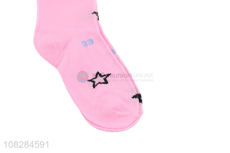 Good price soft kids crew socks children winter warm socks