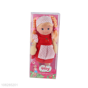 Best selling cute soft fruit series baby doll toys wholesale