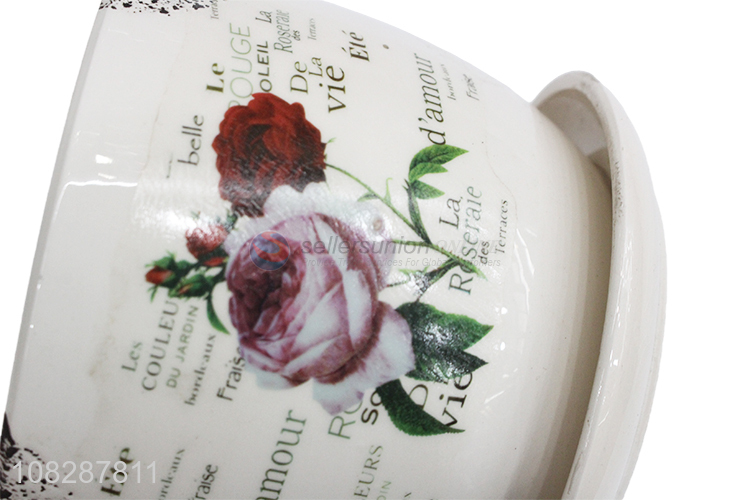 China products home decoration ceramic flower pot for sale
