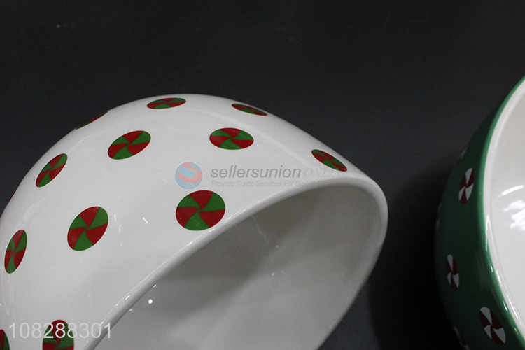 Top selling multicolor round ceramic bowl tableware dinnerware