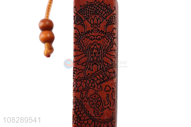 Best price wood carved handmade keychain key ring wholesale