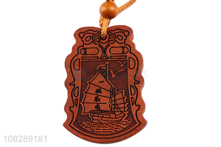 Good selling creative wooden keychain with top quality