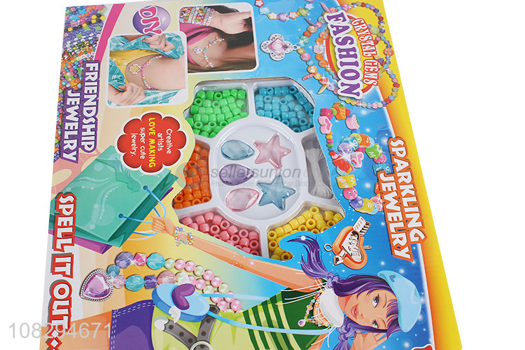 Good price snap pop beads DIY craft jewelry making kit for kids