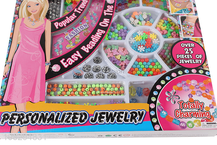 Hot selling bead kits girls DIY arts crafts jewelry making kit