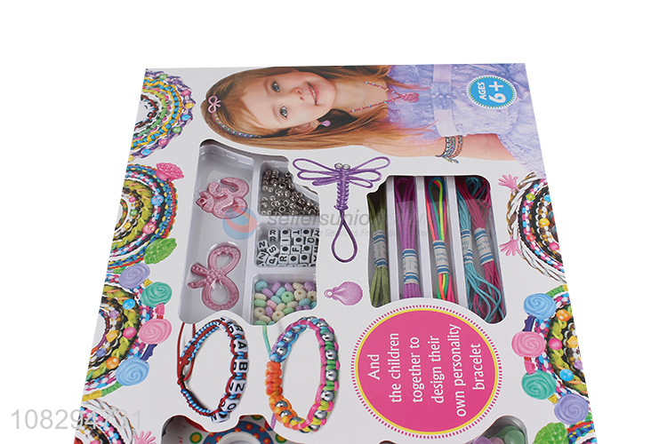 China supplier bead set kids girls jewelry bracelet making kits