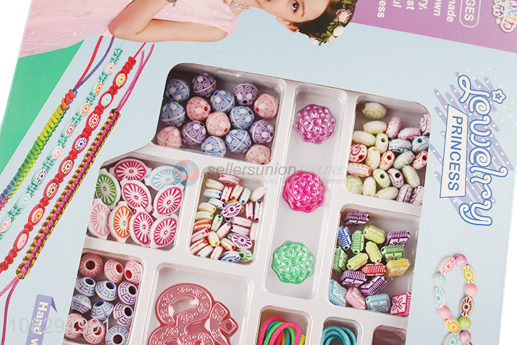 China imports girls kids crafts jewelry making kit DIY bead set