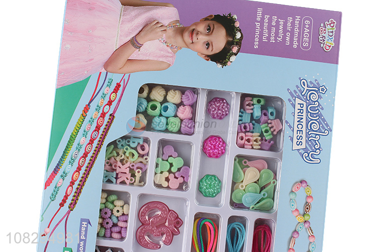 Online wolesale DIY beads charms set jewelry making kit for girls