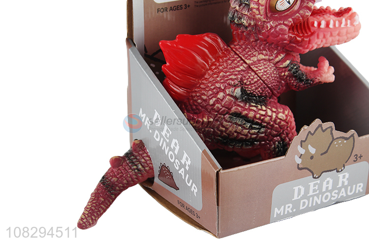 Best selling cartoon dinosuar model toy educational toys for kids