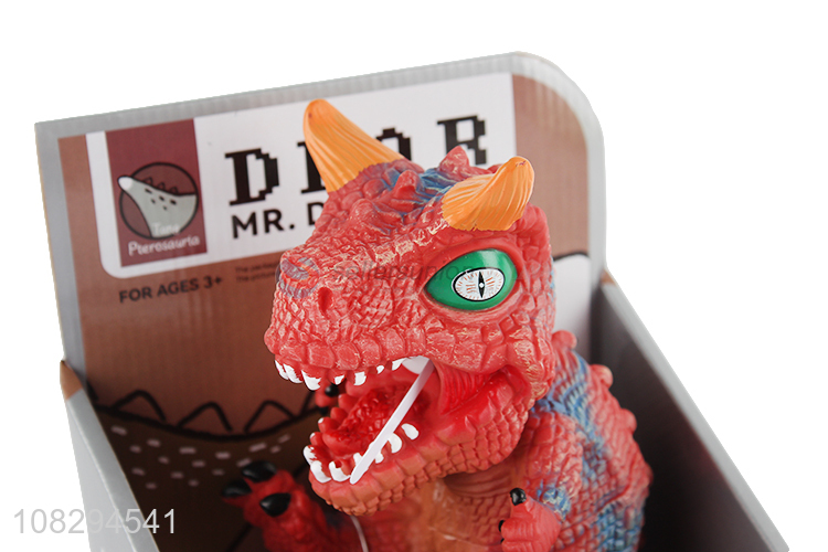 High quality cartoon torosaurus model toy kids gift party favors