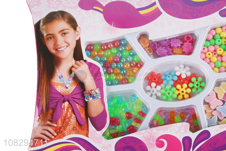 High quality bead kits for girls kids crafts jewelry making kit