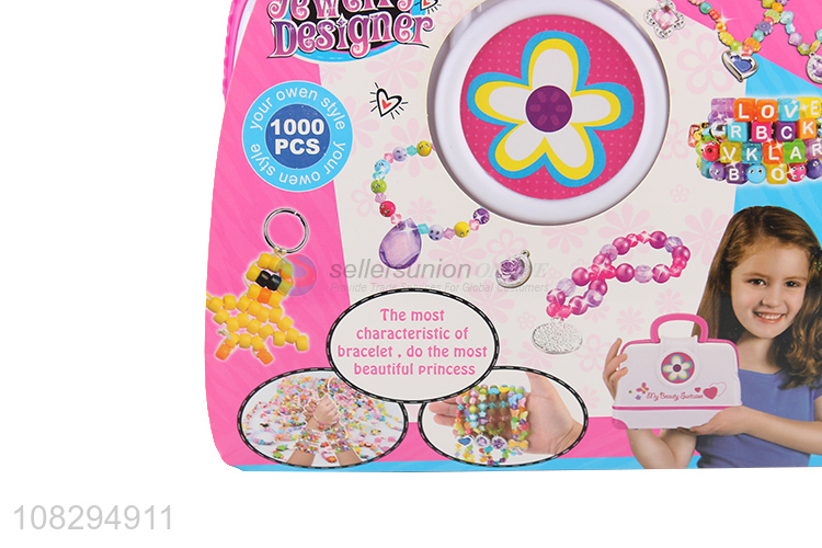 Factory supply snap pop beads jewelry making kit girls DIY toys