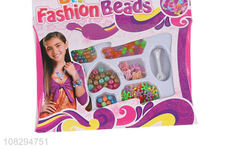 Hot products colorful beads necklace making kit DIY jewelry kit